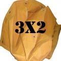 Lona Encerado 3x2 + argolas c/ 50cm Lona Encerado 3x2 + argolas c/ 50cm
